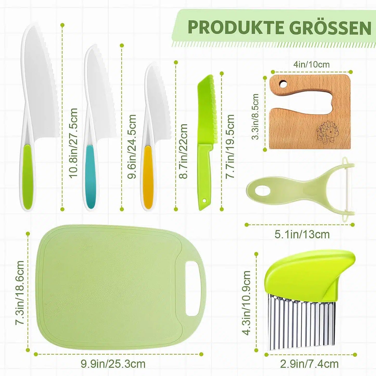 13-piece Children Kitchen Set - Age 2 and up